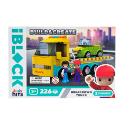 Конструктори з унікальними деталями - Конструктор IBLOCK Build & create Breakdown truck 226 деталей (KH17/005/4)
