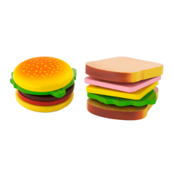 Дитячі кухні та побутова техніка - Ігровий набір Viga Toys Гамбургер і сендвіч (50810)