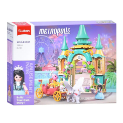 Конструкторы с уникальными деталями - Конструктор Sluban Замок 288 деталей (M38-B1283)