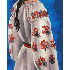 Товары для рисования - Картина по номерам Brushme Вышиванка (BS53771) Товары для рисования - Картина по номерам Brushme Вышиванка (BS53771)