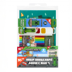 Канцтовары - Набор канцелярии Yes Minecraft 8 предметов (450174)