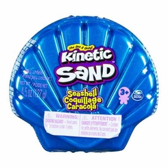 Антистресс игрушки - Кинетический песок Kinetic Sand Синяя раковина (71482B)