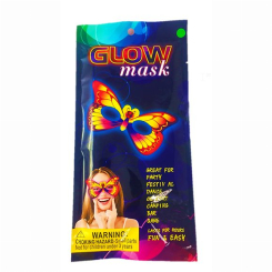 Костюмы и маски - Неоновая маска Glow Mask Бабочка MiC (GlowMask4) (142330)