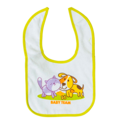 Товары по уходу - Нагрудник на липучке Baby Team (6506) Товары по уходу - Нагрудник на липучке Baby Team (6506)