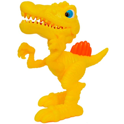 Фігурки тварин - Фігурка Dragon-I Джуніор Мегазавр Плямкаючий динозавр жовтий (16916A/3)