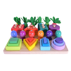 Развивающие игрушки - Развивающая игрушка Shantou Jinxing Sets of columns 4 в 1 (C15001)