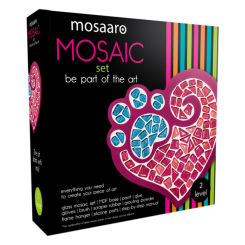 Мозаїка - Мозаїка Mosaaro Лапа з серцем (MA2032)