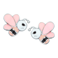 Ювелірні прикраси - Сережки UMa&UMi Бджілка рожеві (219542000611)