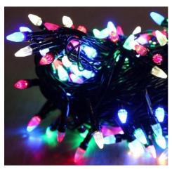 Аксессуары для праздников - Гирлянда Gonchar Конус 100 LED черный провод 10 м Мульти (MR35779)