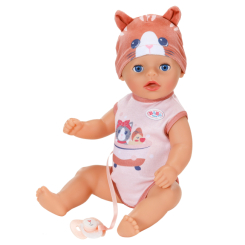 Пупсы - Пупс Baby Born Лена в костюме котика 36 см (839560)