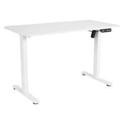 Мебель для геймеров - ​Компьютерный стол 2E CE120W белый (2E-CE120W-MOTORIZED)