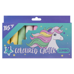 Канцтовары - Мел цветной Yes Glamour 9 шт (400507)