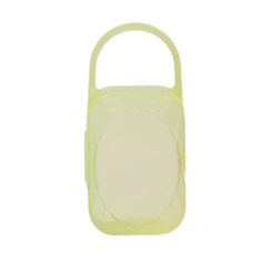 Товари для догляду - Контейнер Lindo Для зберігання пустушок і сосок жовтий (4826721109107)