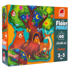 Пазли - Пазл Roter Kafer Лісові звірята 40 елементів (RK7010-04) Пазли - Пазл Roter Kafer Лісові звірята 40 елементів (RK7010-04)