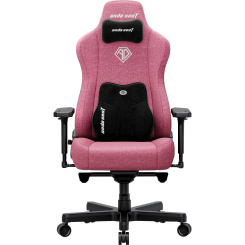 Меблі для геймерів - Крісло ігрове Anda Seat Kaiser 3E XL Pink Fabric (AD23YC-XL-09-P-CF-P01)