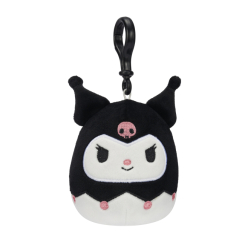 Брелоки - Мягкая игрушка-брелок Squishmallows Хелоу Китти Куроми 9 см (SQSN00277)