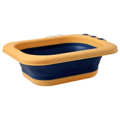 Товары по уходу - Тазик Babyhood Крокодил складной голубой (BH-747BB) Товары по уходу - Тазик Babyhood Крокодил складной голубой (BH-747BB)