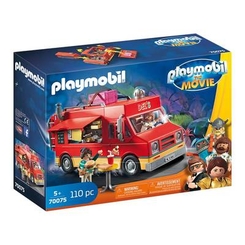 Класичні конструктори - Конструктор Playmobil The movie Фаст фуд фургон Дела (70075)