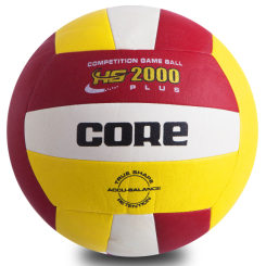 Спортивные активные игры - Мяч волейбольный PU CORE HYBRID CRV-031 №5 Разноцветный