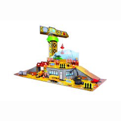 Транспорт и спецтехника - Игровой набор Maisto Mini Work Machines Строительная площадка (12571)