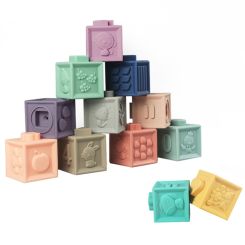 Розвивальні іграшки - Набір кубиків Beiens 12 шт (BT0181)