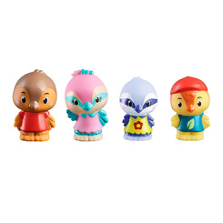 Фігурки тварин - Набір фігурок Klorofil Сім'я птахів (700302F)