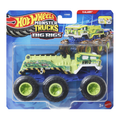 Автомоделі - Автомодель Hot Wheels Monster Trucks Супер-тягач 5 Alarm green (HWN86/11) Автомоделі - Автомодель Hot Wheels Monster Trucks Супер-тягач 5 Alarm green (HWN86/11)