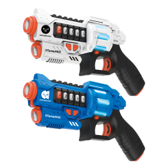 Лазерна зброя - Ігровий набір лазерної зброї Otamanko Лазерні бої 2 лазерних пістолета (532.03.15) Лазерна зброя - Ігровий набір лазерної зброї Otamanko Лазерні бої 2 лазерних пістолета (532.03.15)