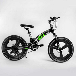 Велосипеды - Велосипед CORSO T-REX 20’’ Black and green (106971)