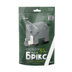 Блочные конструкторы - Конструктор Tigres Брикс Слон 85 элементов (40006)