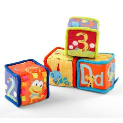 Развивающие игрушки - Мягкие развивающие кубики Bright Starts (9052)