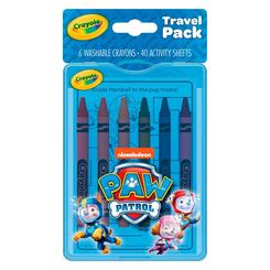 Товари для малювання - Набір для подорожей Crayola Цуценячий патруль (04-0437)