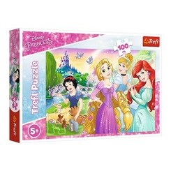 Пазлы - Пазл Trefl Disney princess Мечта быть принцессой 100 элементов (16393)