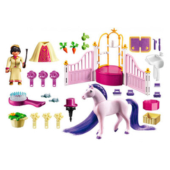 Классические конструкторы - Конструктор Королевская конюшня Playmobil (6855)