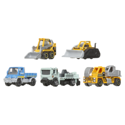 Транспорт і спецтехніка - Набір автомоделей Matchbox MBX Construction VII (С1817/JBX22)