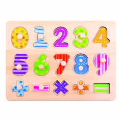 Обучающие игрушки - Развивающая игрушка Tookytoy Рамка с цифрами (TY851) Обучающие игрушки - Развивающая игрушка Tookytoy Рамка с цифрами (TY851)