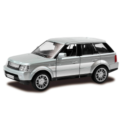 Транспорт і спецтехніка - ​Автомодель RMZ City Land Rover Range Rover Sport сріблястий (554007)