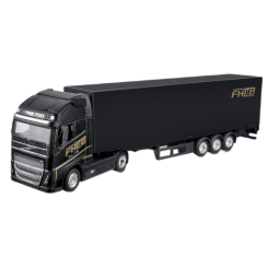 Транспорт и спецтехника - Автомодель Bburago Фура Volvo FH16 Globetrotter 750 XXL черный (18-31461/2)