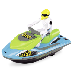 Транспорт і спецтехніка - ​Ігровий набір Dickie toys Водний скутер білий костюм судноводія (3742017/2)