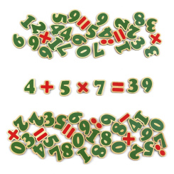 Обучающие игрушки - Магниты Komarov toys Цифры и знаки (J706)