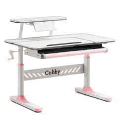 Детская мебель - Парта-трансформер для подростка Cubby Tulipa 1000 x 600 x 520-760 мм Pink (1504561517)