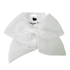 Біжутерія та аксесуари - Заколка Мауа-МІ Бантик Невагомість молочний (0199-0147-2-1)