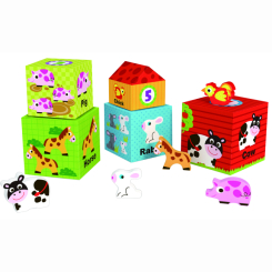 Развивающие игрушки - Развивающая игрушка Tookytoy Ферма (TKF053)