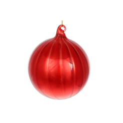 Аксесуари для свят - Ялинкова куля BonaDi 8 см Червоний (NY15-013) (MR63023)