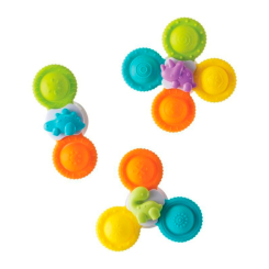 Іграшки для ванни - Іграшка для ванни Infantino Набір спінерів Динозаврики (305289I) Іграшки для ванни - Іграшка для ванни Infantino Набір спінерів Динозаврики (305289I)