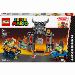 Конструктори LEGO - Конструктор LEGO Super Mario Mario Kart – Bowser та його замок (72039)