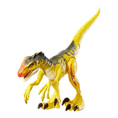 Фигурки животных - Игровая фигурка Jurassic world Savage strike Велоцираптор желтый (GCR54/GFG66)