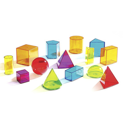 Обучающие игрушки - Игровой набор Learning Resources 3D-геометрия (LER4331)
