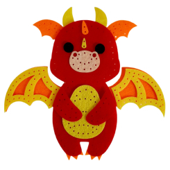 Наборы для творчества - Набор для творчества Apli Krapli Сшей сам игрушку из фетра Дракоша (2252536958012) Наборы для творчества - Набор для творчества Apli Krapli Сшей сам игрушку из фетра Дракоша (2252536958012)