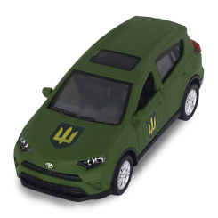 Транспорт и спецтехника - Внедорожник TechnoDrive Шевроны Героев Toyota RAV4 Сухопутные войска ВСУ (KM6198M2)